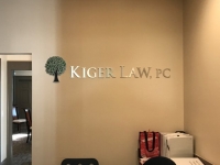 Kiger Law Feature Wall Sign