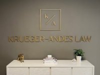 Interior Feature Wall Sign for Krueger Andes Law – JC Signs 2022