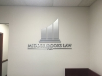 Middlebrooks Law - Feature Wall Sign