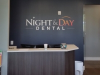 Night & Day Dental - Interior Sign