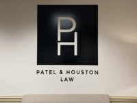 Custom Office Signage for Patel & Houston Law Offices
