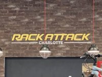 [Install Only] Interior Wall Sign for Rack Attack of Charlotte/Pineville