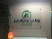 Solutions for Life - Interior Office Sign
