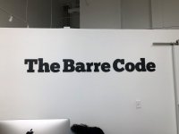 The Barre Code of Charlotte -- Interior Feature Wall Sign