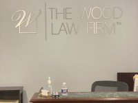 The Wood Law Firm of Charlotte - Lobby Sign