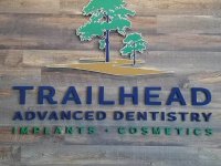 Trailhead Advanced Dentistry of Indian Trail, NC - Interior Feature Wall Sign