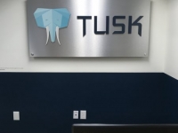 Tusk Brokerage - Interior Feature Wall Sign
