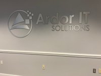 Ardor IT - Interior Feature Wall Sign