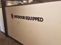 Outdoor Equipped - Interior Feature Wall Sign