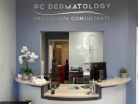 Custom Interior Feature Wall Sign for PC Dermatology of Mooresville, NC