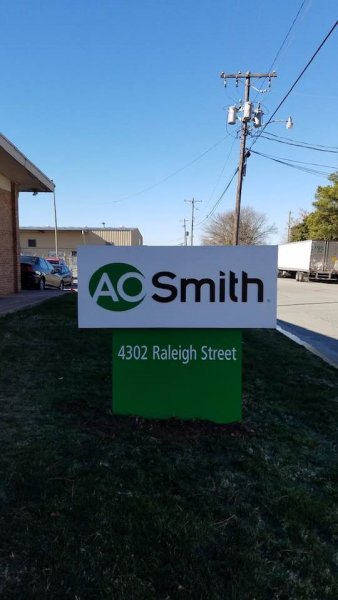 AO Smith Monument Sign