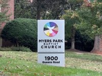 Monument Sign for Myers Park Baptist Church of Charlotte - JC Signs 2023