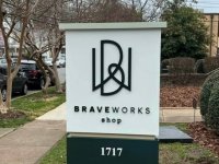 Monument Sign for BraveWorks of Charlotte - JC Signs 2022