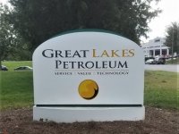 Monument Sign for Great Lakes Petroleum