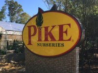 Monument Sign - Pike Nurseries