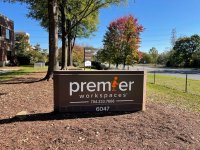 New Routed Aluminum Faces with Acrylic Backer for existing Monument Sign