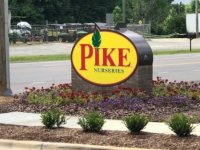 Pike Nursery of Cornelius, NC - Double Sided Monument Sign