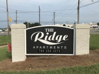 The Ridge Apartments - Monument Sign
