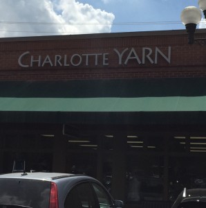 Halo-Lit Letter Sign for Charlotte Yarn in Charlotte, NC