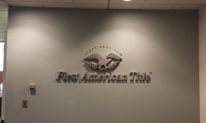 Dimensional Letter & Logo Feature Wall Sign