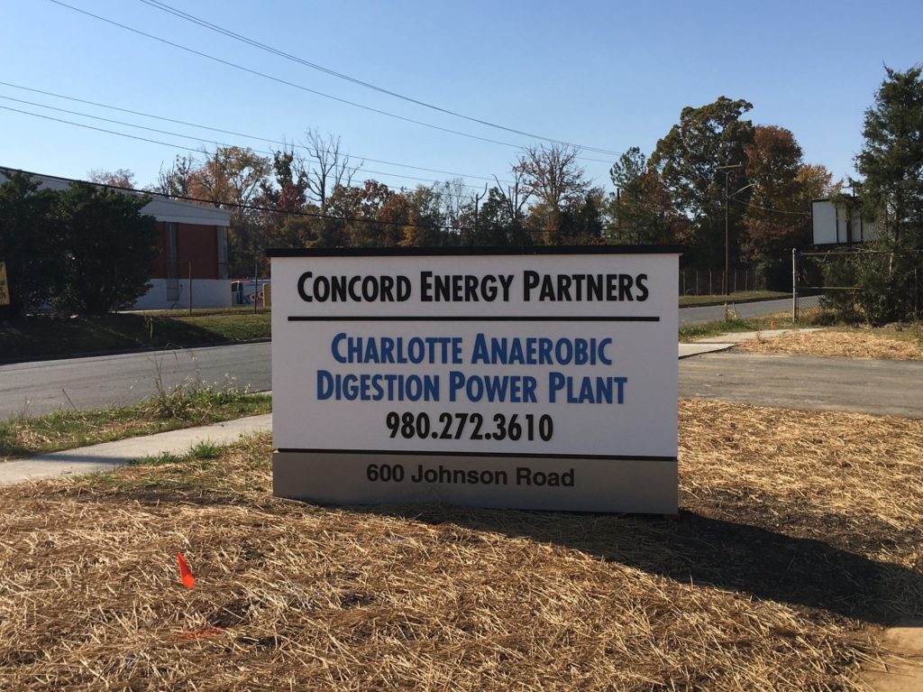 monument sign, outdoor signs, dimensional letters, business signs, signs Charlotte