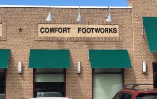 Comfort Footworks Sign