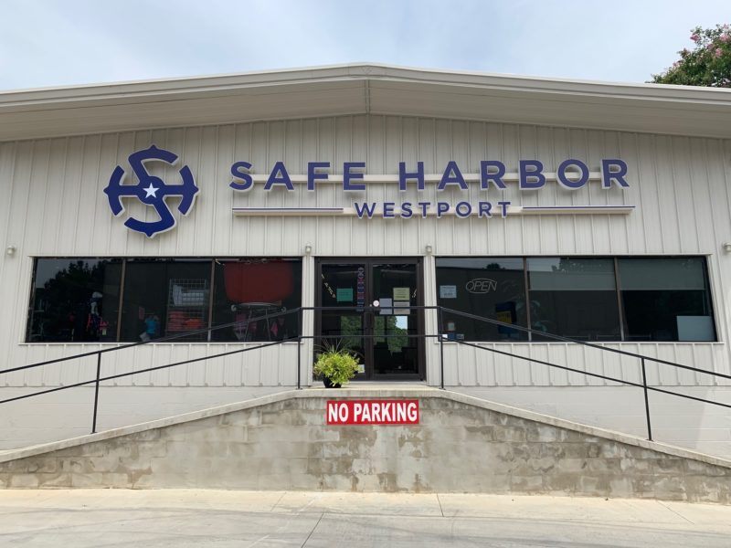 Safe Harbor Westport == Channel Letter Sign with Logo