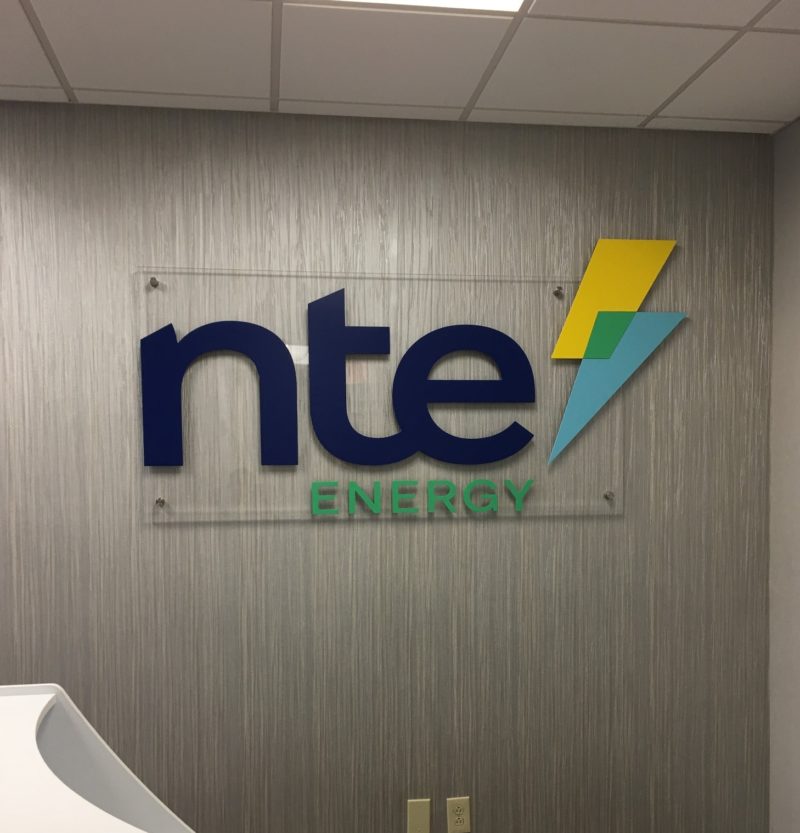 NTE Energy - - Interior Feature Wall Sign