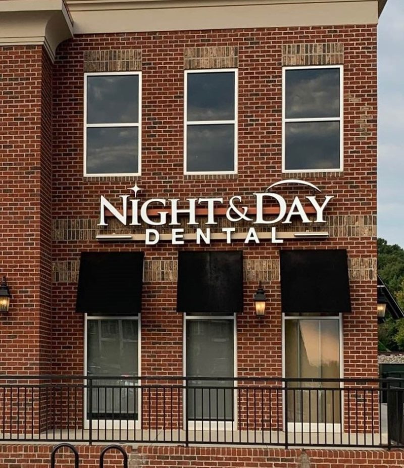 Custom Signage for Night & Day Dental