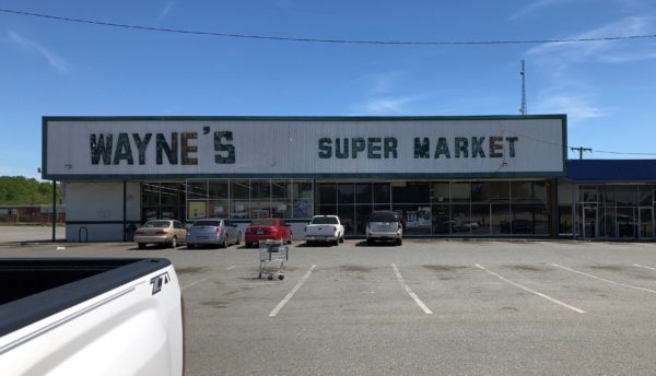 'Before' Photo -- Wayne's Supermarket