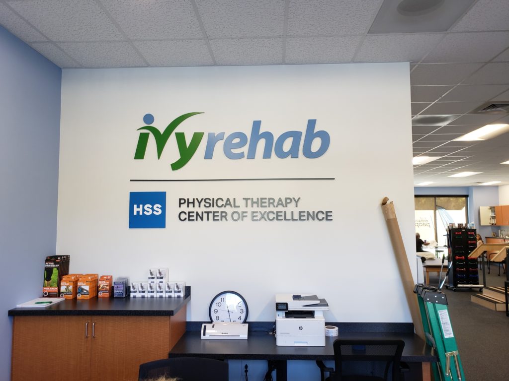 Ivy Rehab of Charlotte - Interior Feature Wall Sign