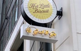 Custom Blade Sign for Callie’s Hot Little Biscuit of Charlotte
