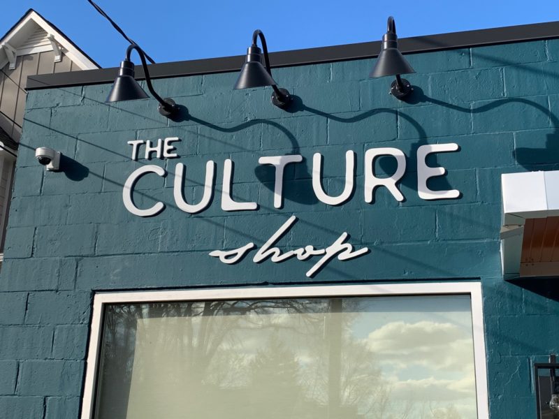 Acrylic Signage for The Culture Shop