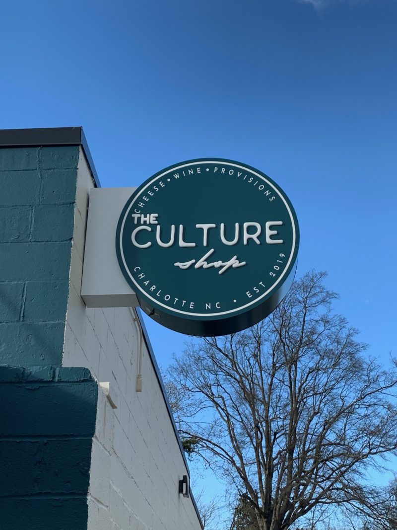 Custom Blade Sign for The Culture Shop of Charlotte