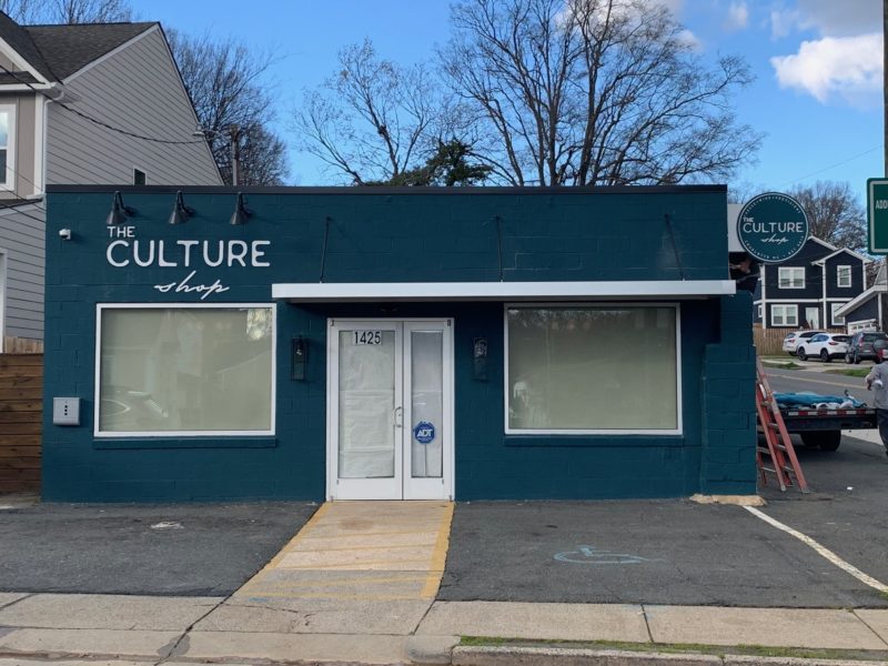 The Culture Shop - Exterior Signage