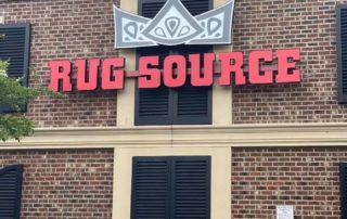 Channel Letter Sign for Rug Source
