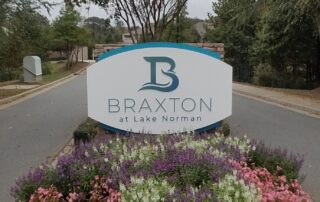 New Face for existing Monument - Braxton at Lake Norman