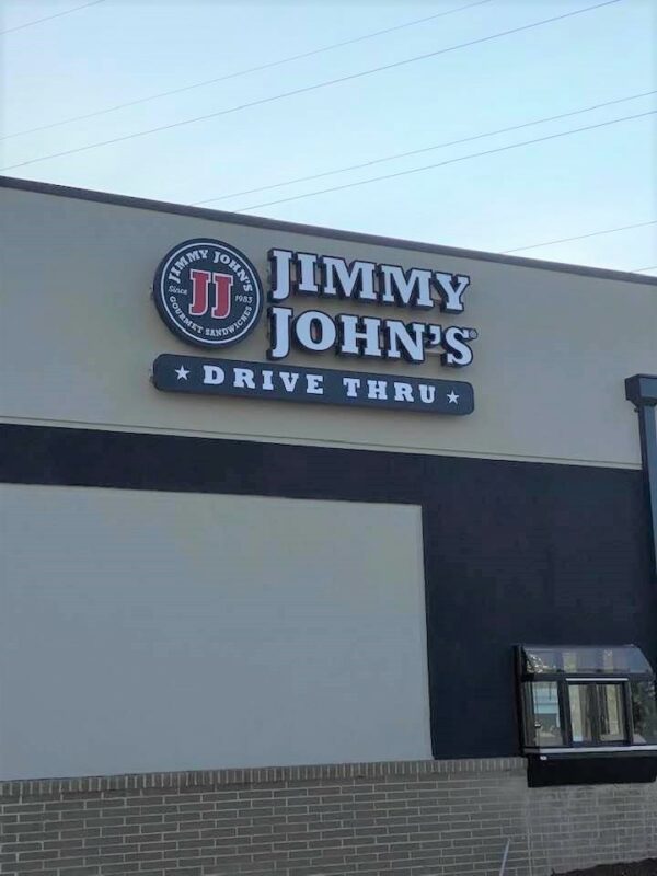 Jimmy John's Restaurant - Channel Letter Sign