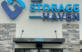 LED Channel Letter Sign for The Storage Haven of Charlotte