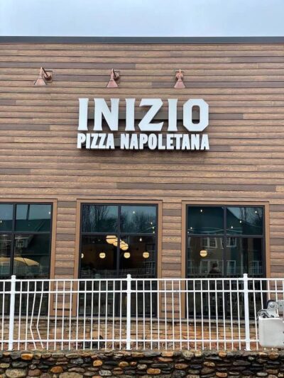 Channel Letter Sign for Inizio Pizza
