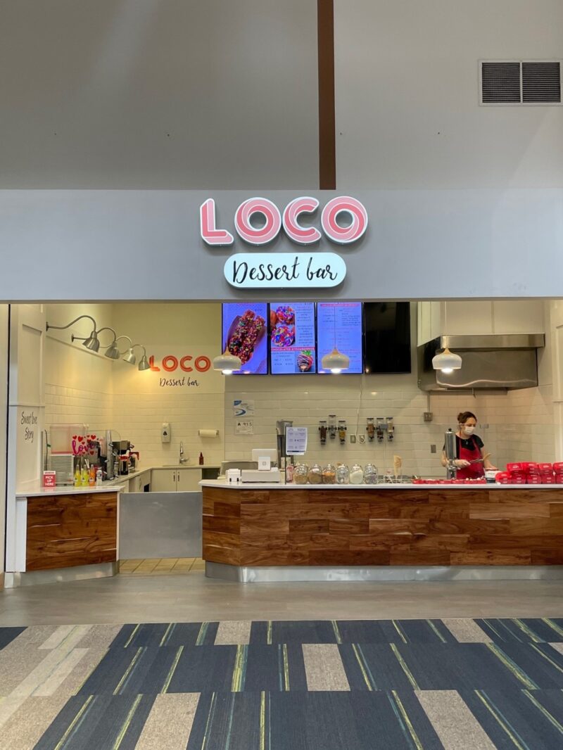 Loco Dessert Bar - Indoor Mall Sign / Channel Letters