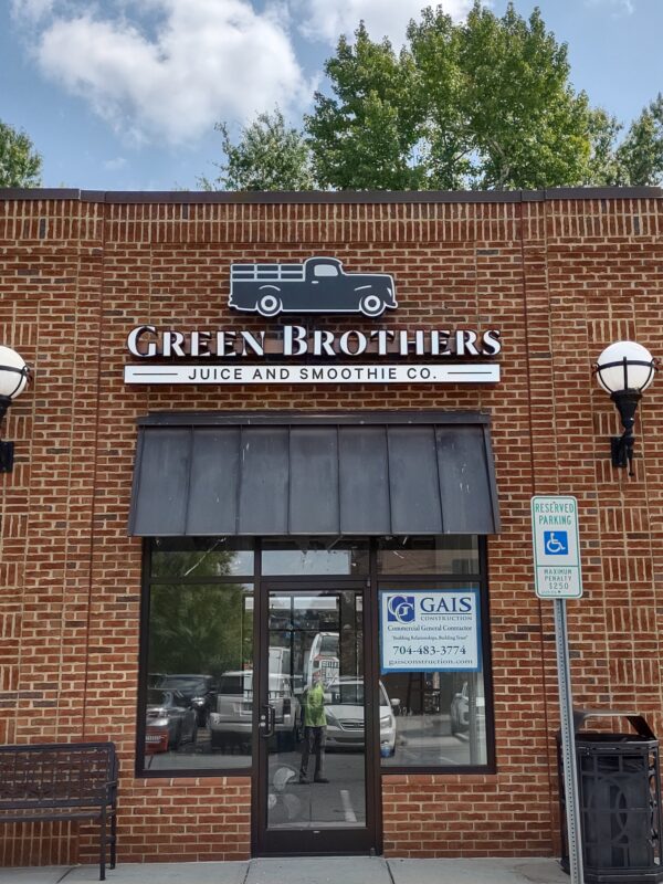 Green Brothers Juice of Charlotte – Custom LED Signage