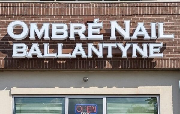 Channel Letter Sign for Ombre Nail Ballantyne