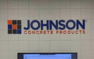 Johnson Concrete Products Sign