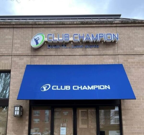 Channel Letter Sign for Club Champion of Charlotte - JC Signs 2022