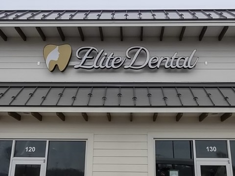 Channel Letter Sign for Elite Dental of Marvin, NC - JC Signs 2022