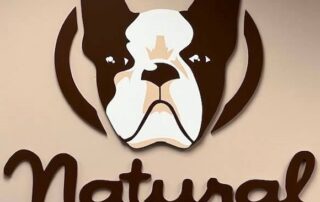 Interior Feature Wall Sign for Natural Dog Company of Charlotte - JC Signs 2022