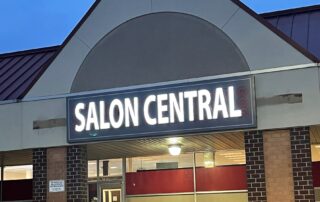 Channel Letter Sign for Salon Central of Charlotte, NC - JC Signs 2022