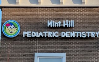 Channel Letter Sign for Mint Hill Pediatric Dentistry - JC Signs 2022