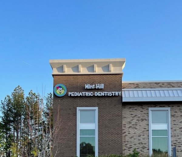 Channel Letter Sign for Mint Hill Pediatric Dentistry - JC Signs 2022